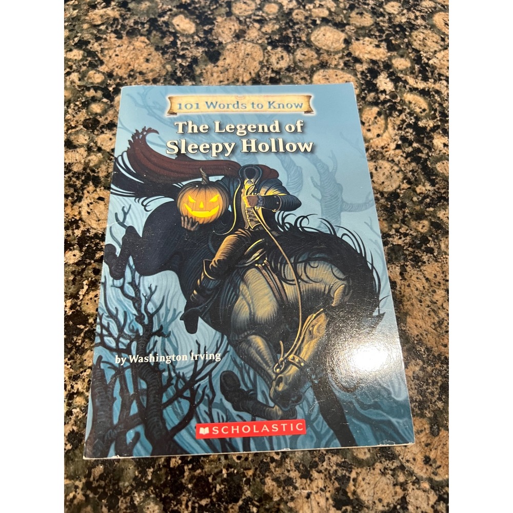 Scholastic The Legend of Sleepy Hollow 101 Words to Know 4th Grade Vocabulary